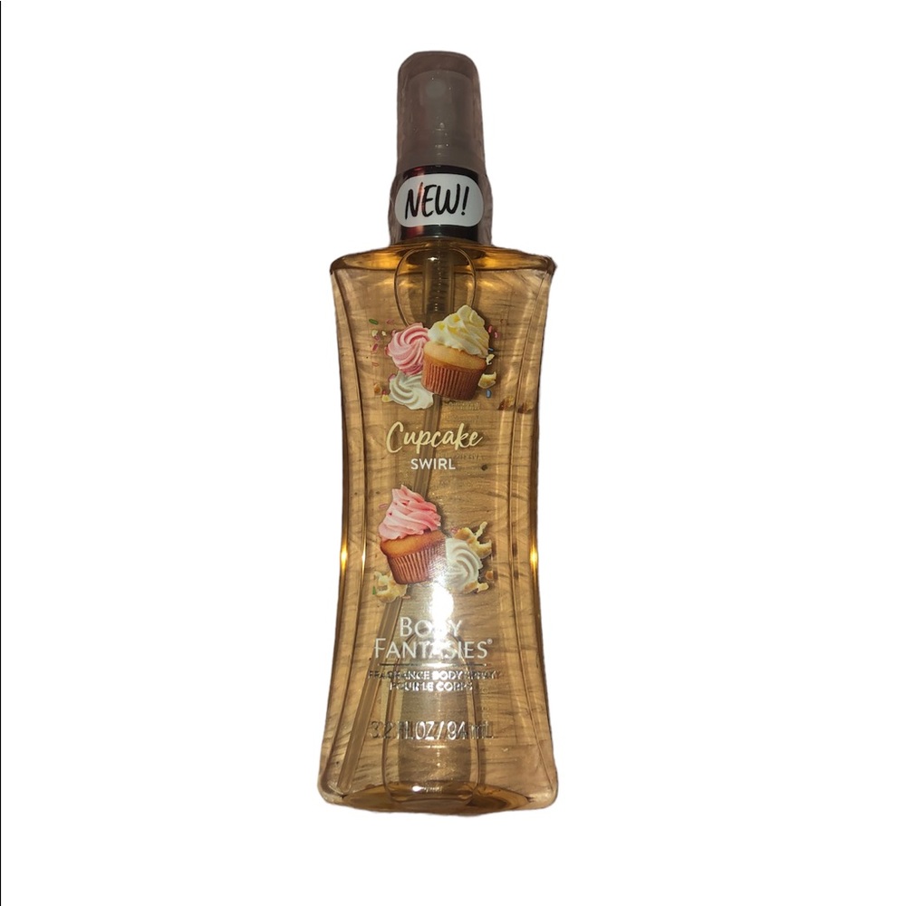 Body fantasies body spray that has a delicious cupcake scent!